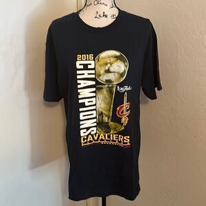 Cleveland Cavaliers Dark Blue 2016 Champions Graphic Shirt